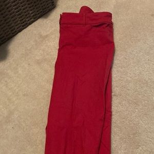 Womens Red Dress Pants